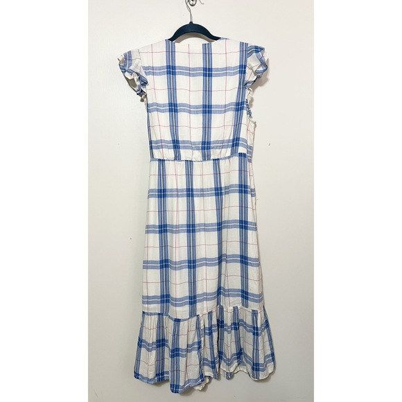 Old Navy Plaid Wrap Dress M NWOT - Picture 2 of 6